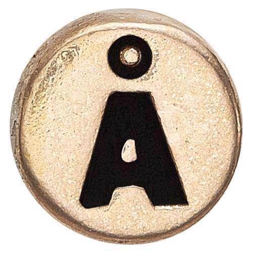 Image of Christina Collect forgyldt 925 sterling sølv Lille forgyldt sølv dot med Å, model 603-G-Å